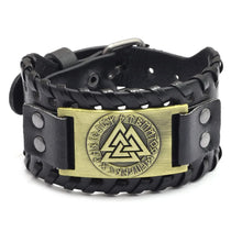 Punk Men Wide Bangle Accessory Wolf Head Charm Bracelet