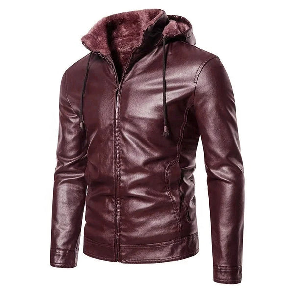 Winter Men's PU Jacket