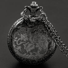 Tree of Life Pattern Sketch Ink Painting Dial Pocket Watch