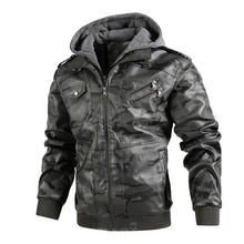 Autumn Winter Men's Warm PU Leather Jackets