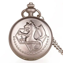 Retro Full Metal Alchemist Edward Elric Cosplay Quartz Pocket Watch