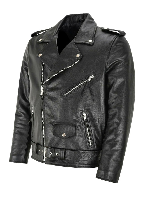Men PU Leather Jacket