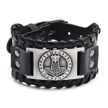 Punk Men Wide Bangle Accessory Wolf Head Charm Bracelet