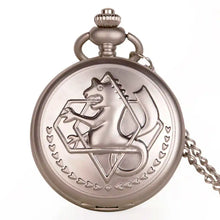 Retro Full Metal Alchemist Edward Elric Cosplay Quartz Pocket Watch
