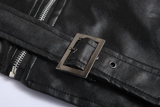 Men PU Leather Jacket