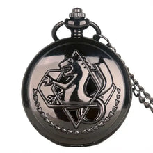 Retro Full Metal Alchemist Edward Elric Cosplay Quartz Pocket Watch