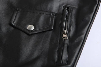 Men PU Leather Jacket