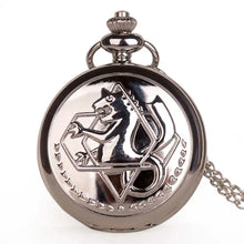 Retro Full Metal Alchemist Edward Elric Cosplay Quartz Pocket Watch