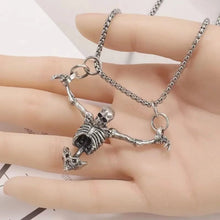 Punk Skeleton Skull Necklace