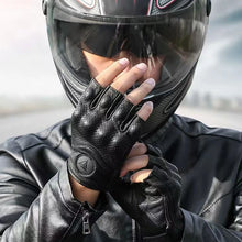 Motorcycle Fingerless Gloves
