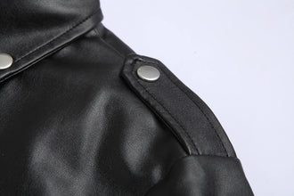 Men PU Leather Jacket
