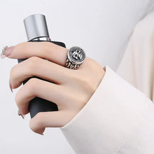 Retro Biker Skull Ring