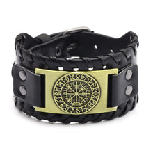 Punk Men Wide Bangle Accessory Wolf Head Charm Bracelet